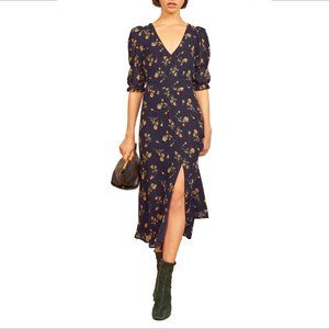 Floral Navy Dress